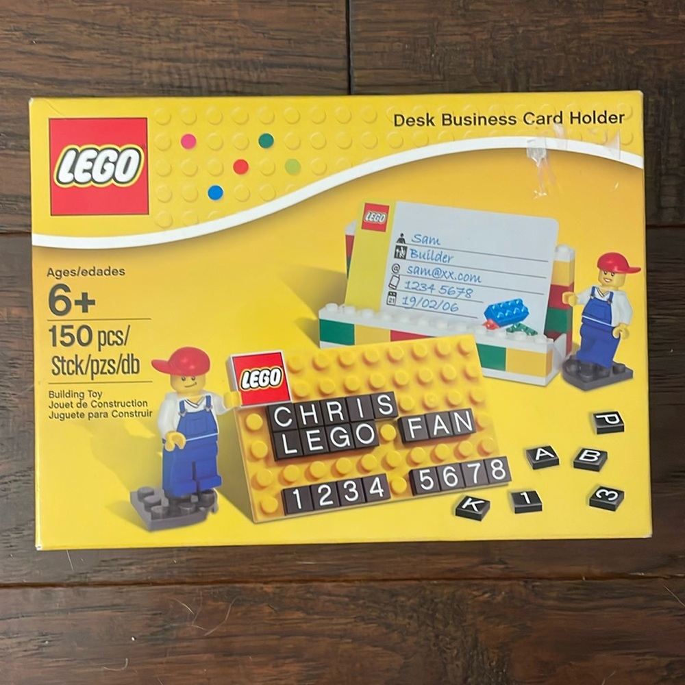 Lego Desk Business Card Holder - 850425